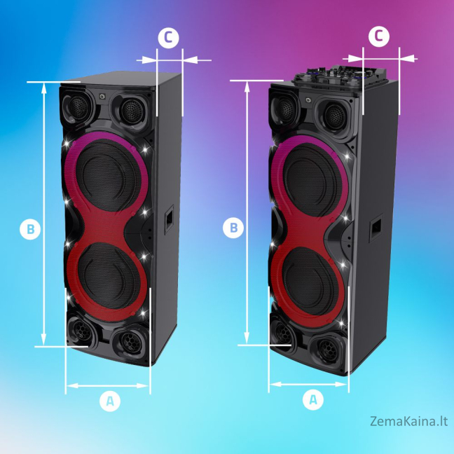 Manta SPK1204X800D Minos Pro (Set of L/R) 8