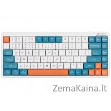 Mechaninė klaviatūra Tracer FINA 84 White/Blue (Outemu Red Switch) TRAKLA47309
