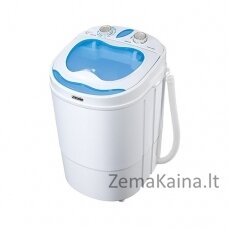 Mesko Home MS 8053 skalbimo mašina Pakraunama iš viršaus 3 kg Mėlyna, Balta