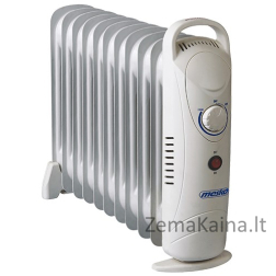 Mesko MS 7806 elektrinis patalpų šildytuvas Tepalu užpildytas elektrinis šildytuvas Vidaus Balta 1200 W