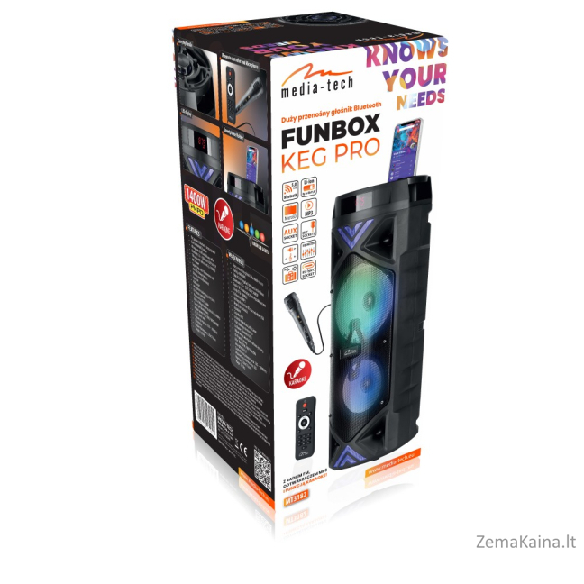 Media-Tech MT3182 FUNBOX KEG PRO 9