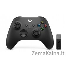 Microsoft Xbox Wireless Controller + Wireless Adapter for Windows 10 Juoda Žaidimų pultelis PC, Xbox One, Xbox One S, Xbox One X, Xbox Series S, Xbox Series X