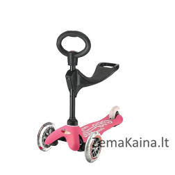 Micro Trójkołowa hulajnoga/jeździk Mini 3w1 Deluxe Pink