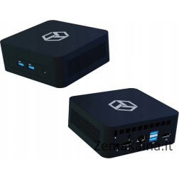 Mini PC Qoobe ANN100 N100/12GB/SSD 512GB/Win 11 Pro czarny