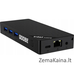 Mini PC Qoobe SUC N100/16GB/SSD 512GB/Win 11 Pro czarny