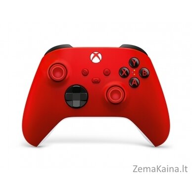 Microsoft Pulse Red Raudona Bluetooth/USB Žaidimų pultelis Analoginis / skaitmeninis Xbox, Xbox One, Xbox Series S, Xbox Series X
