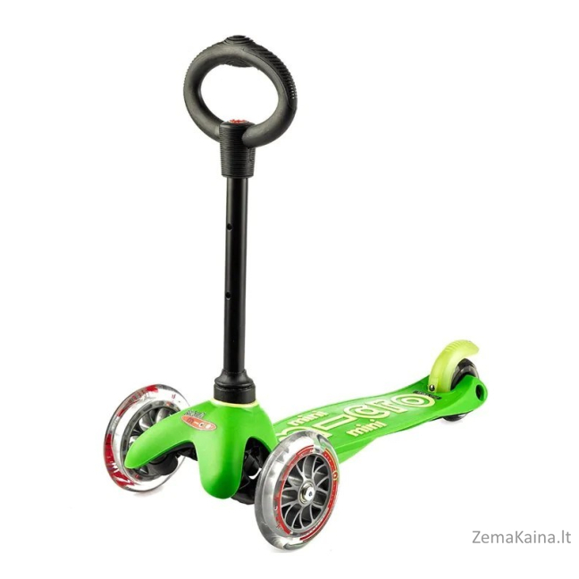 Micro Trójkołowa hulajnoga/jeździk Mini 3w1 Deluxe Green 1