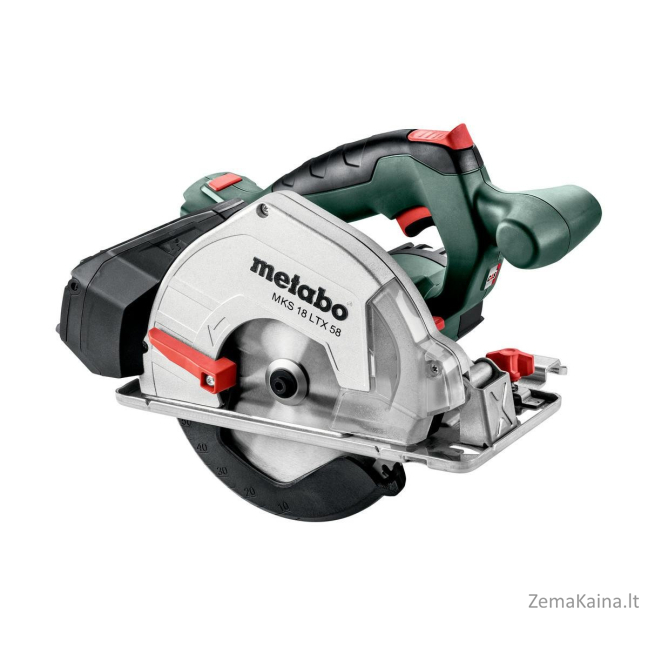 METABO Pjūklas MKS 18 LTX 58 SKERDENAS METABOX 340