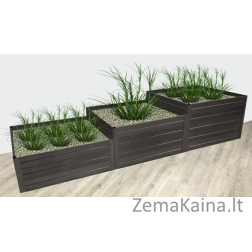 Modulinė pakelta lysvė KLASIKA GARDEN "Laiptai"