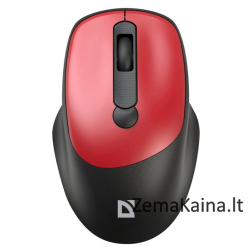 MOUSE DEFENDER FEAM MM-296 RF SILENT RED