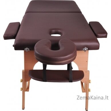 Mobilus medinis masažo stalas 2 dalių inSPORTline Taisage 4