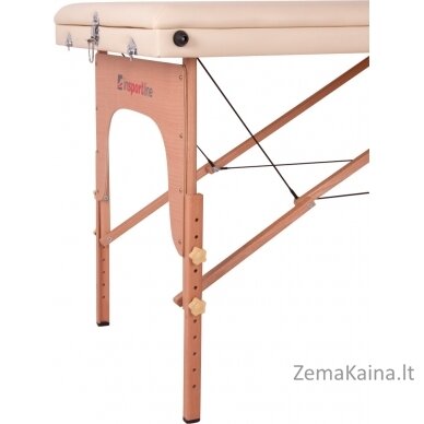 Mobilus medinis masažo stalas 3 dalių inSPORTline Japane - Brown 10