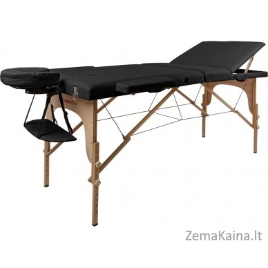 Mobilus medinis masažo stalas 3 dalių inSPORTline Japane - Brown 2