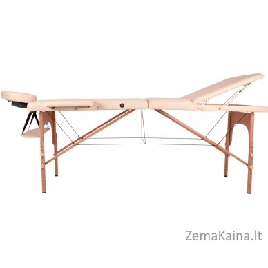 Mobilus medinis masažo stalas 3 dalių inSPORTline Japane - Brown 4