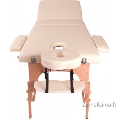 Mobilus medinis masažo stalas 3 dalių inSPORTline Japane - Brown 5
