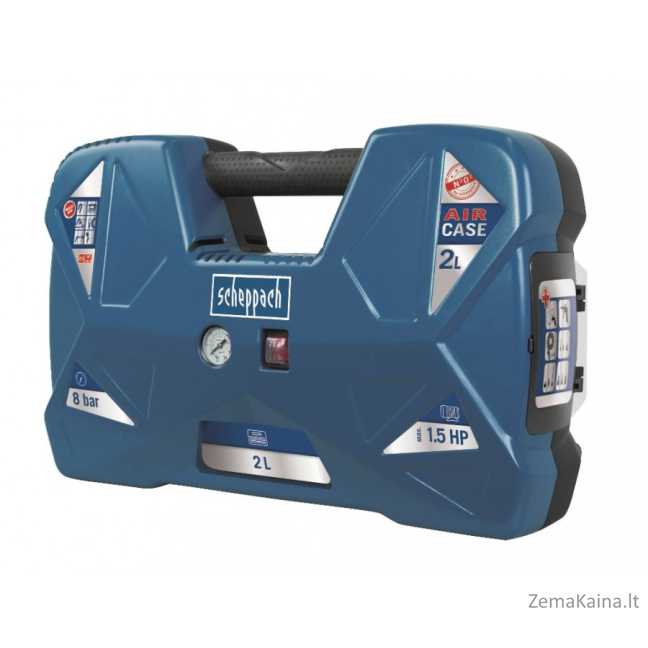 Mobilus kompresorius AIR CASE oil free, Scheppach 1