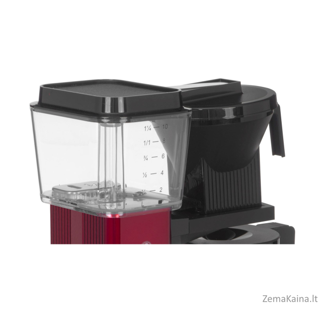 Moccamaster KBG Select metallic red ekspres przelew 5