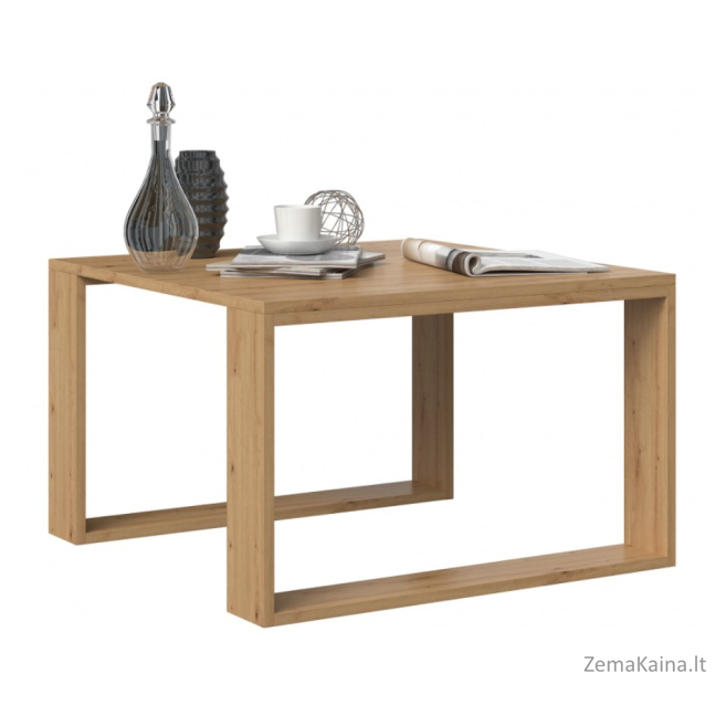MODERN MINI stalas 67x67x40 cm Artisan ąžuolas 2