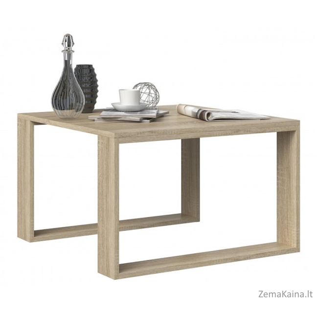 MODERN MINI stalas 67x67x40 cm Sonomos ąžuolas 1