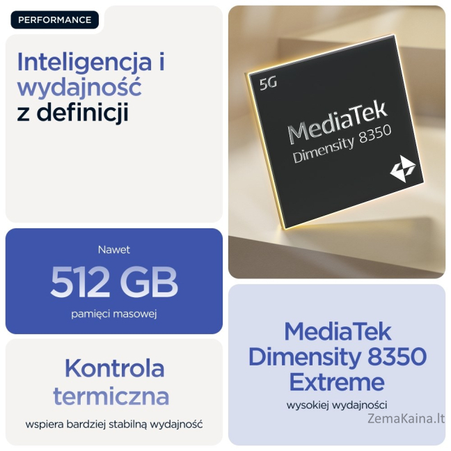 Motorola edge 60 pro 16,9 cm (6.67") Dviguba SIM jungtis Android 15 5G C tipo USB 12 GB 512 GB 6000 mAh Mėlyna 6