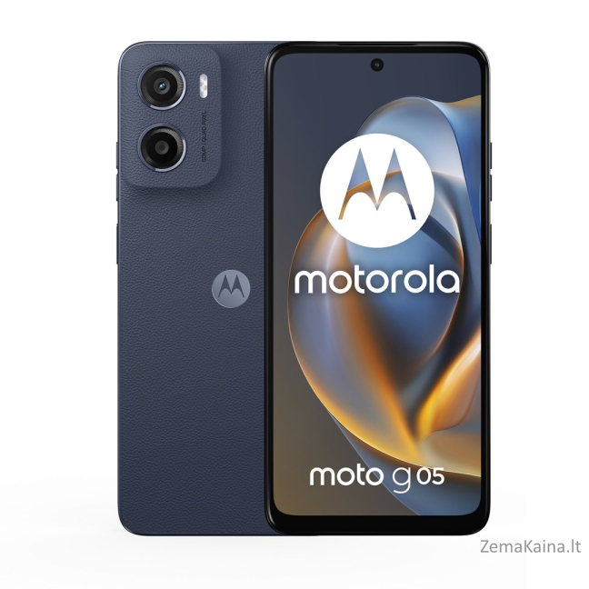 Motorola moto g05 16,9 cm (6.67") Dviguba SIM jungtis Android 15 4G C tipo USB 4 GB 128 GB 5200 mAh Mėlyna 1