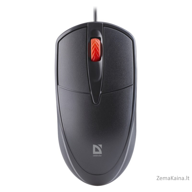 MOUSE DEFENDER ICON MB-057 OPTICAL 1000dpi 3P BLACK SILENT CLICK 3