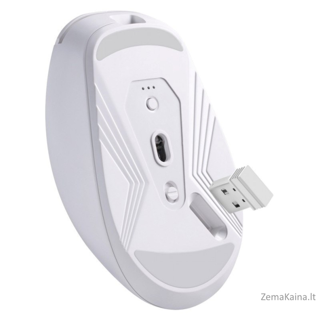 MOUSE DEFENDER NITTA MM-307 RF+BT OPTIC 1600dpi 6P WHITE 2