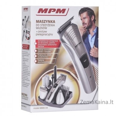 MPM MMW-04 plaukų kirpimo mašinėlė 14