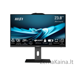 MSI AIO PRO AP242P 14M-649XEU i5-14400 23,8" IPS LED FHD Non-Touch Anti-Glare 16GB SSD512GB M.2 AX211 WiFi 6E NoOS Black
