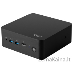 MSI Cubi NUC 1M-003EU i3-100U 8GB SSD512GB Intel UHD Graphics AX211 WiFi 6E Windows 11 Pro Black