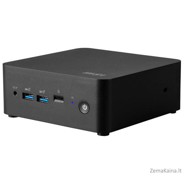 MSI Cubi NUC 1M-003EU i3-100U 8GB SSD512GB Intel UHD Graphics AX211 WiFi 6E Windows 11 Pro Black 8
