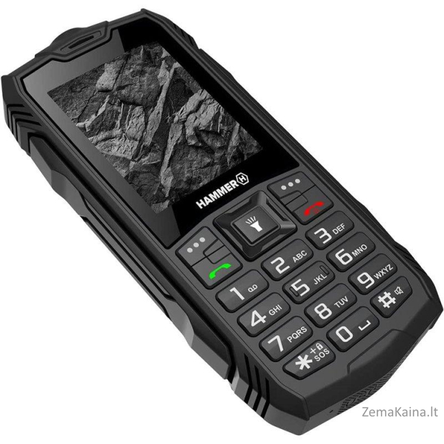 Mygtukinis telefonas MyPhone Hammer Rock Dual Black 3