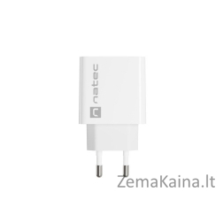 NATEC USB CHARGER RIBERA USB-A 18W WHITE