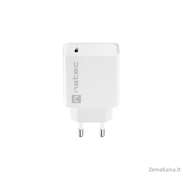 NATEC USB CHARGER RIBERA USB-C 20W PD WHITE 5