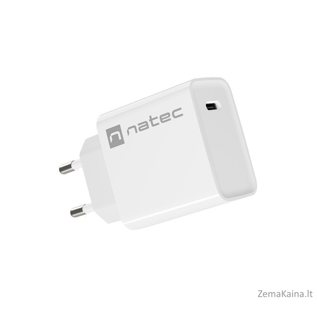NATEC USB CHARGER RIBERA USB-C 20W PD WHITE 6