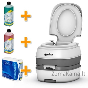 Nešiojamas biotualetas Starter Set Green