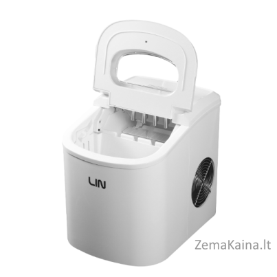 Nešiojamas ledo kubelių gamintojas LIN ICE PRO-W12 white 2