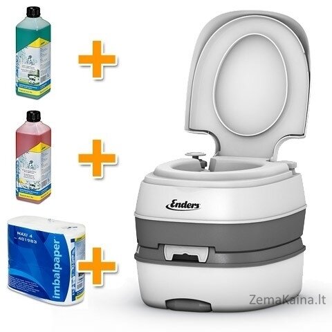 Nešiojamas biotualetas Starter Set Green