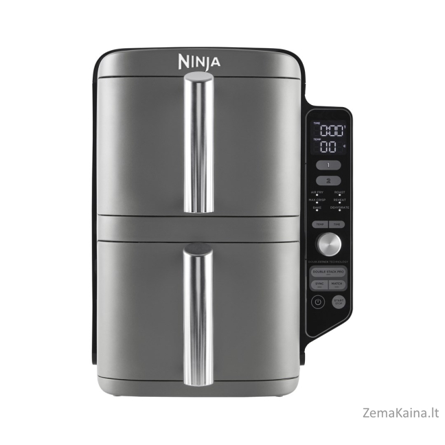 Ninja SL400EU fryer Double 9.5 L 2470 W Hot air fryer Black, Grey 8