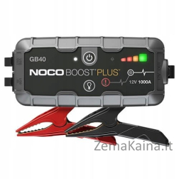 NOCO GB40 Boost 12V 1000A Jump Starter starteris su integruotu 12V/USB akumuliatoriumi
