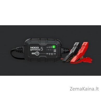 NOCO GENIUS5 5A Battery charger for 6V/12V batteries with maintenance and desulphurisation function 1