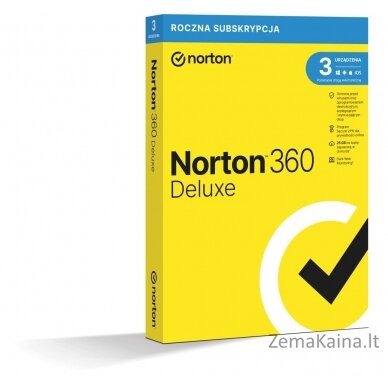 NortonLifeLock Norton 360 Deluxe 1 metai/metai 4