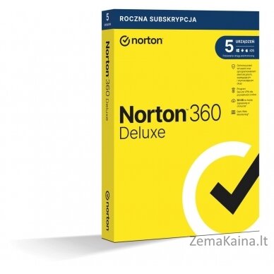 NortonLifeLock Norton 360 Deluxe 1 metai/metai 4