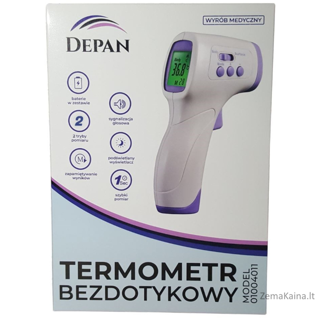 Non-Contact Thermometer 2 in 1 DEPAN PC868 2