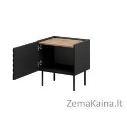 ONDA naktinis staliukas 2 vnt. 50x40x54 juodos spalvos