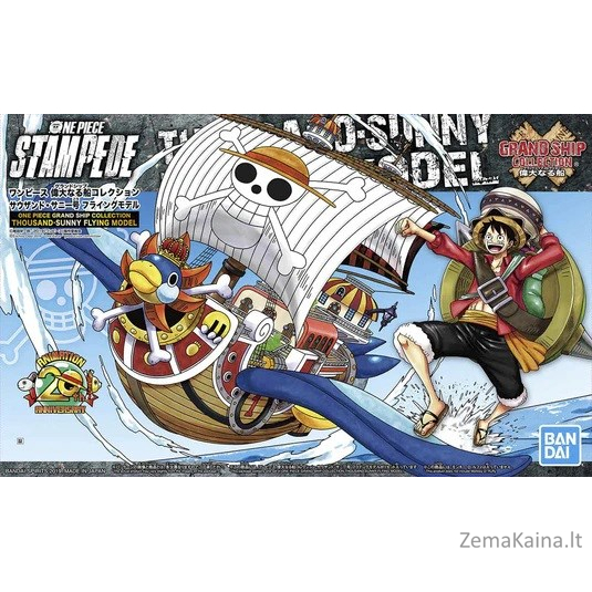 ONE PIECE STAMPEDE GRAND SHIP COLLECTION THOUSAND SUNNY FLYING MODEL