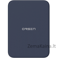 Orsen EW50 Magnetic Wireless Power Bank for iPhone 12 and 13 4200mAh blue