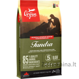 Orijen Tundra 11,4 kg Suaugusių Viščiukas, Žuvis, Kalakutiena