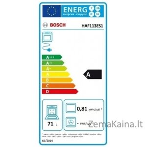 Orkaitė BOSCH HAF113ES1 1