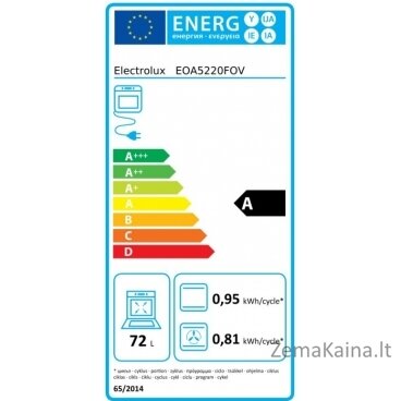 Orkaitė Electrolux EOA5220FOV 1